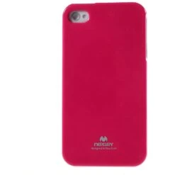 Coque IPhone 4 Et IPhone 4S Gel Mercury - Silicone Fushia -All For Phone Magasin coque iphone 4 4s frac1384 1