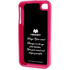 Coque IPhone 4 Et IPhone 4S Gel Mercury - Silicone Fushia -All For Phone Magasin coque iphone 4 4s frac1384 4