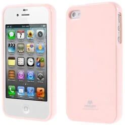 Coque IPhone 4 Et IPhone 4S Gel Mercury - Silicone Rose