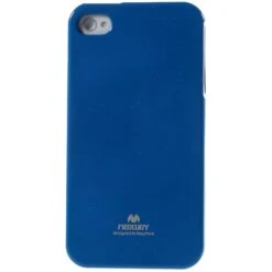 Coque IPhone 4 Et IPhone 4S Gel Mercury - Silicone Bleu Foncé -All For Phone Magasin coque iphone 4 4s frac1386 1