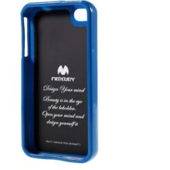 Coque IPhone 4 Et IPhone 4S Gel Mercury - Silicone Bleu Foncé -All For Phone Magasin coque iphone 4 4s frac1386 4