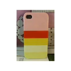 Coque IPhone 4 Arc En Ciel Rose