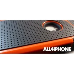 Coque IPhone 4 Robuste Noir Et Orange -All For Phone Magasin coque iphone 4 4s frac602 2