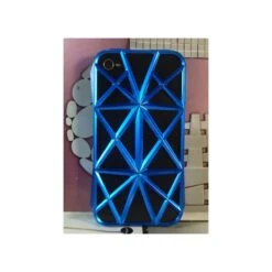 Coque IPhone 4 Aventador Bleu
