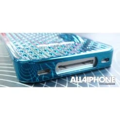 Coque IPhone 4 Et 4S Quadri Bleu -All For Phone Magasin coque iphone 4 4s frac615 2