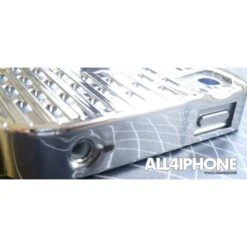 Coque IPhone 4 Et 4S Quadri Argent -All For Phone Magasin coque iphone 4 4s frac618 2