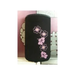 Coque IPhone 4, 4S, 3G, 3GS Forcell Black W/ Flowers