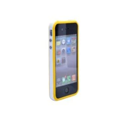 Bumper IPhone 4 Et IPhone 4S Blanc Jaune