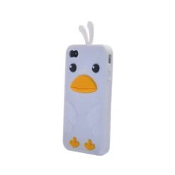 Coque IPhone 4 Silicone Canard Mignon Blanc -All For Phone Magasin coque iphone 4 4s frac669 3
