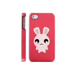 Coque IPhone 4 Lapin Mignon Rose -All For Phone Magasin coque iphone 4 4s frac673 1
