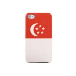 Coque IPhone 4 Drapeau Singapoure