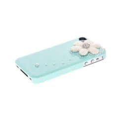 Coque IPhone 4 Fleur Luxe Vert -All For Phone Magasin coque iphone 4 4s frac692 2