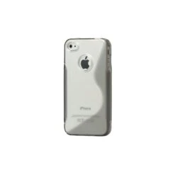 Coque IPhone 4 Et 4S Silicone S-Line Gris