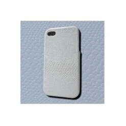 Coque IPhone 4 Et 4S Style Croco Blanc
