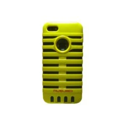Coque IPhone 5 Et 5S Musubo Avec Rayure Jaune