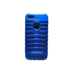 Coque IPhone 5 Et 5S Musubo Avec Rayure Bleu