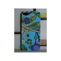 Coque IPhone 5 Et 5S Style Art Japonnais Bleu Clair