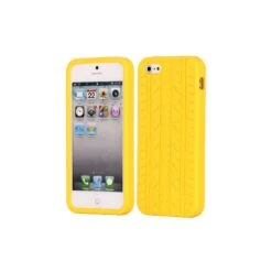 Coque IPhone 5 Et 5S Pneu Jaune
