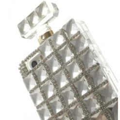 Coque IPhone 5S Et 5 Fantaisie Bouteille De Parfum Diamant Avec Chaine Blanc -All For Phone Magasin coque iphone 5 5s se frac1268 6