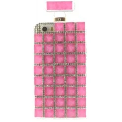 Coque IPhone 5S Et 5 Fantaisie Bouteille De Parfum Diamant Avec Chaine Fushia -All For Phone Magasin coque iphone 5 5s se frac1269 4