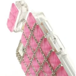 Coque IPhone 5S Et 5 Fantaisie Bouteille De Parfum Diamant Avec Chaine Fushia -All For Phone Magasin coque iphone 5 5s se frac1269 8
