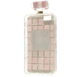 Coque IPhone 5S Et 5 Fantaisie Bouteille De Parfum Diamant Avec Chaine Rose -All For Phone Magasin coque iphone 5 5s se frac1271 4
