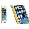 Bumper IPhone 5S Et 5 Acier Arrondi Love Mei Jaune