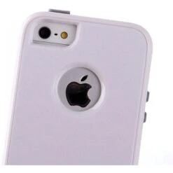 Coque IPhone 5S Et 5 Silicone Hybrid Résistante Blanc -All For Phone Magasin coque iphone 5 5s se frac1283 3