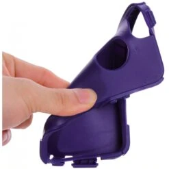 Coque IPhone 5S Et 5 Silicone Hybrid Résistante Violet -All For Phone Magasin coque iphone 5 5s se frac1285 2