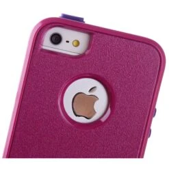 Coque IPhone 5S Et 5 Silicone Hybrid Résistante Violet -All For Phone Magasin coque iphone 5 5s se frac1285 3