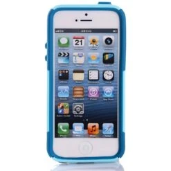 Coque IPhone 5S Et 5 Silicone Hybrid Résistante Bleu Ciel -All For Phone Magasin coque iphone 5 5s se frac1286 1