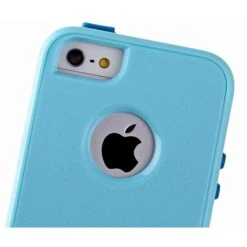 Coque IPhone 5S Et 5 Silicone Hybrid Résistante Bleu Ciel -All For Phone Magasin coque iphone 5 5s se frac1286 3