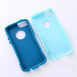 Coque IPhone 5S Et 5 Silicone Hybrid Résistante Bleu Ciel -All For Phone Magasin coque iphone 5 5s se frac1286 4