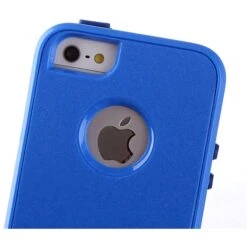 Coque IPhone 5S Et 5 Silicone Hybrid Résistante Bleu Foncé -All For Phone Magasin coque iphone 5 5s se frac1287 3