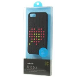 Coque IPhone 5S Et 5 Fantaisie Silicone Points Colorés Noir -All For Phone Magasin coque iphone 5 5s se frac1293 5