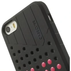 Coque IPhone 5S Et 5 Fantaisie Silicone Points Colorés Noir -All For Phone Magasin coque iphone 5 5s se frac1293 7