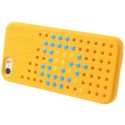 Coque IPhone 5S Et 5 Fantaisie Silicone Points Colorés Jaune -All For Phone Magasin coque iphone 5 5s se frac1295 6