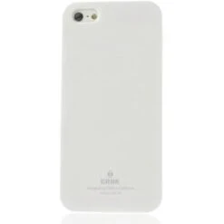 Coque IPhone 5 5s Silicone Avec écran Protecteur Crok Glossy Blanc -All For Phone Magasin coque iphone 5 5s se frac1318 1