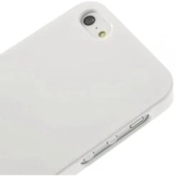 Coque IPhone 5 5s Silicone Avec écran Protecteur Crok Glossy Blanc -All For Phone Magasin coque iphone 5 5s se frac1318 2