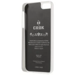 Coque IPhone 5 5s Silicone Avec écran Protecteur Crok Glossy Blanc -All For Phone Magasin coque iphone 5 5s se frac1318 4
