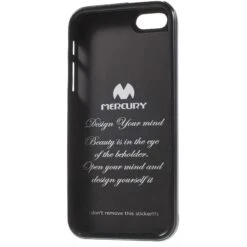 Coque IPhone SE 5s 5 Silicone De Gel Mercury Noir -All For Phone Magasin coque iphone 5 5s se frac1377 3