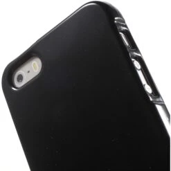 Coque IPhone SE 5s 5 Silicone De Gel Mercury Noir -All For Phone Magasin coque iphone 5 5s se frac1377 5