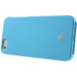 Coque IPhone SE 5s 5 Silicone De Gel Mercury Bleu Ciel -All For Phone Magasin coque iphone 5 5s se frac1380 2