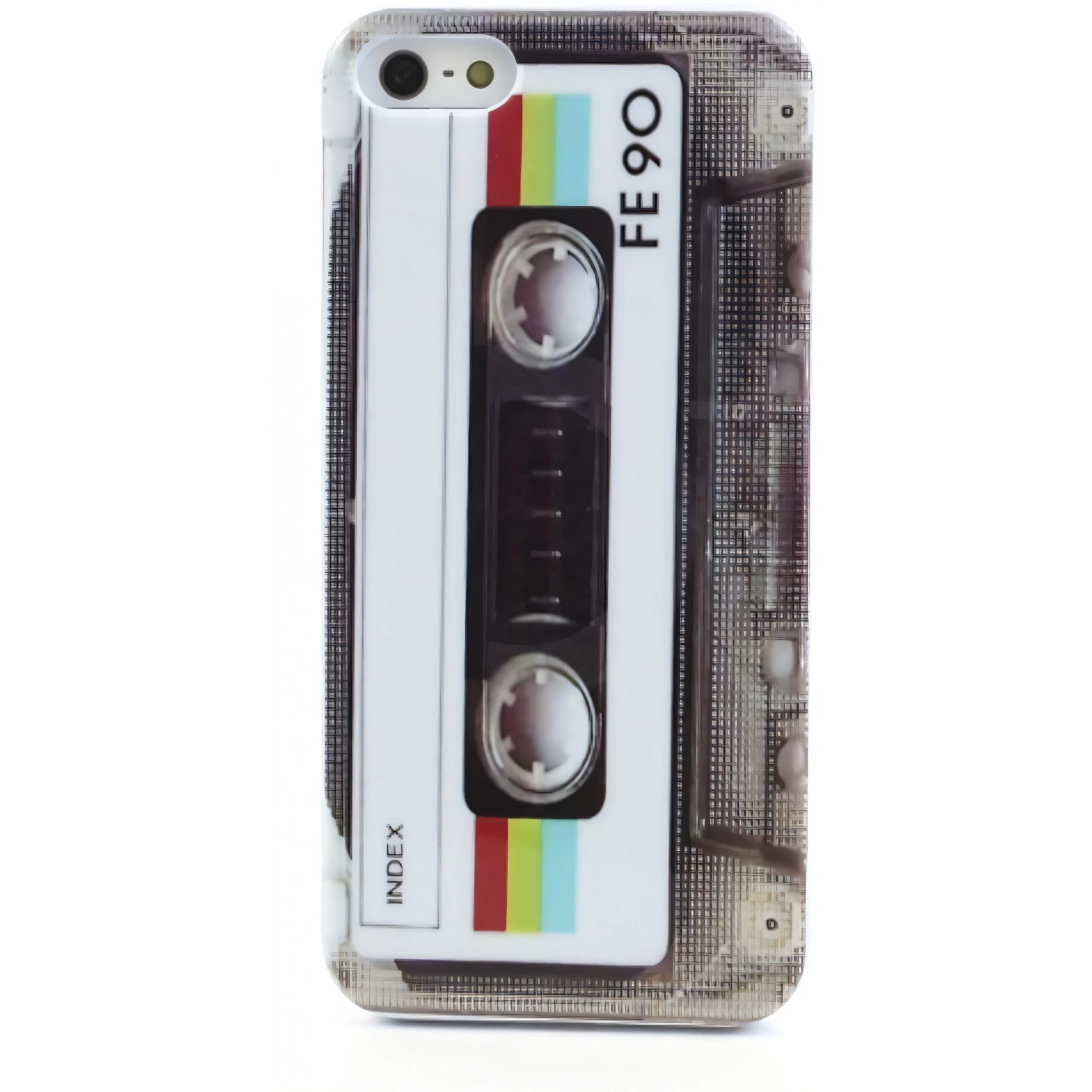 Coque En Silicone IPhone SE, 5S Et 5 Retro Cassette 4 Coque En Silicone IPhone SE, 5S Et 5 Retro Cassette – Image 2