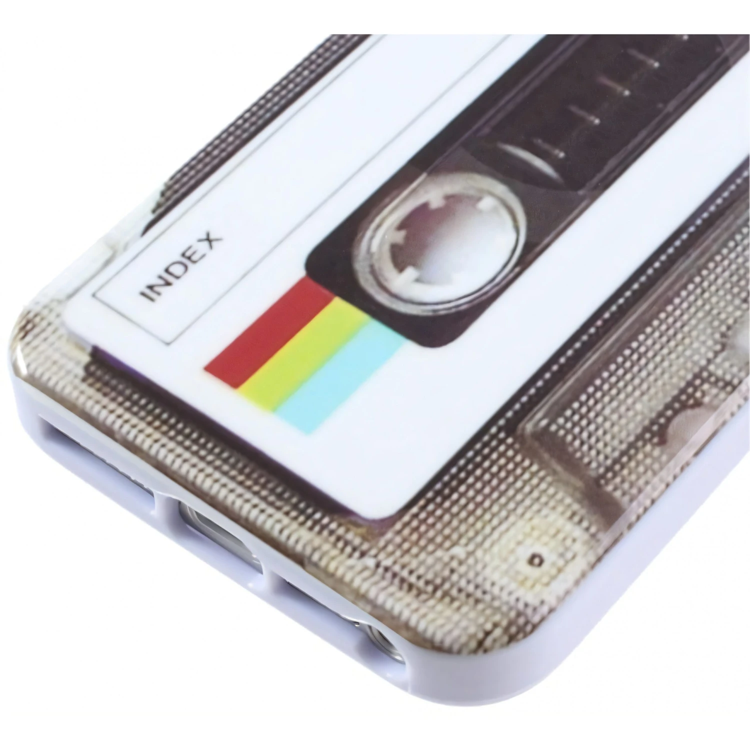 Coque En Silicone IPhone SE, 5S Et 5 Retro Cassette 8 Coque En Silicone IPhone SE, 5S Et 5 Retro Cassette – Image 6