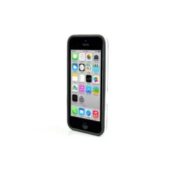 Coque IPhone 5C Silicone Hybride Noir -All For Phone Magasin coque iphone 5c frac i5c122 1