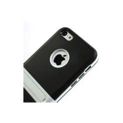 Coque IPhone 5C Silicone Hybride Noir -All For Phone Magasin coque iphone 5c frac i5c122 7
