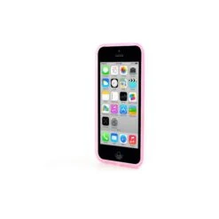 Coque IPhone 5C Silicone Hybride Rose -All For Phone Magasin coque iphone 5c frac i5c125 3