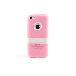 Coque IPhone 5C Silicone Hybride Rose -All For Phone Magasin coque iphone 5c frac i5c125 4