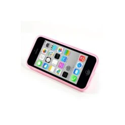 Coque IPhone 5C Silicone Hybride Rose -All For Phone Magasin coque iphone 5c frac i5c125 5